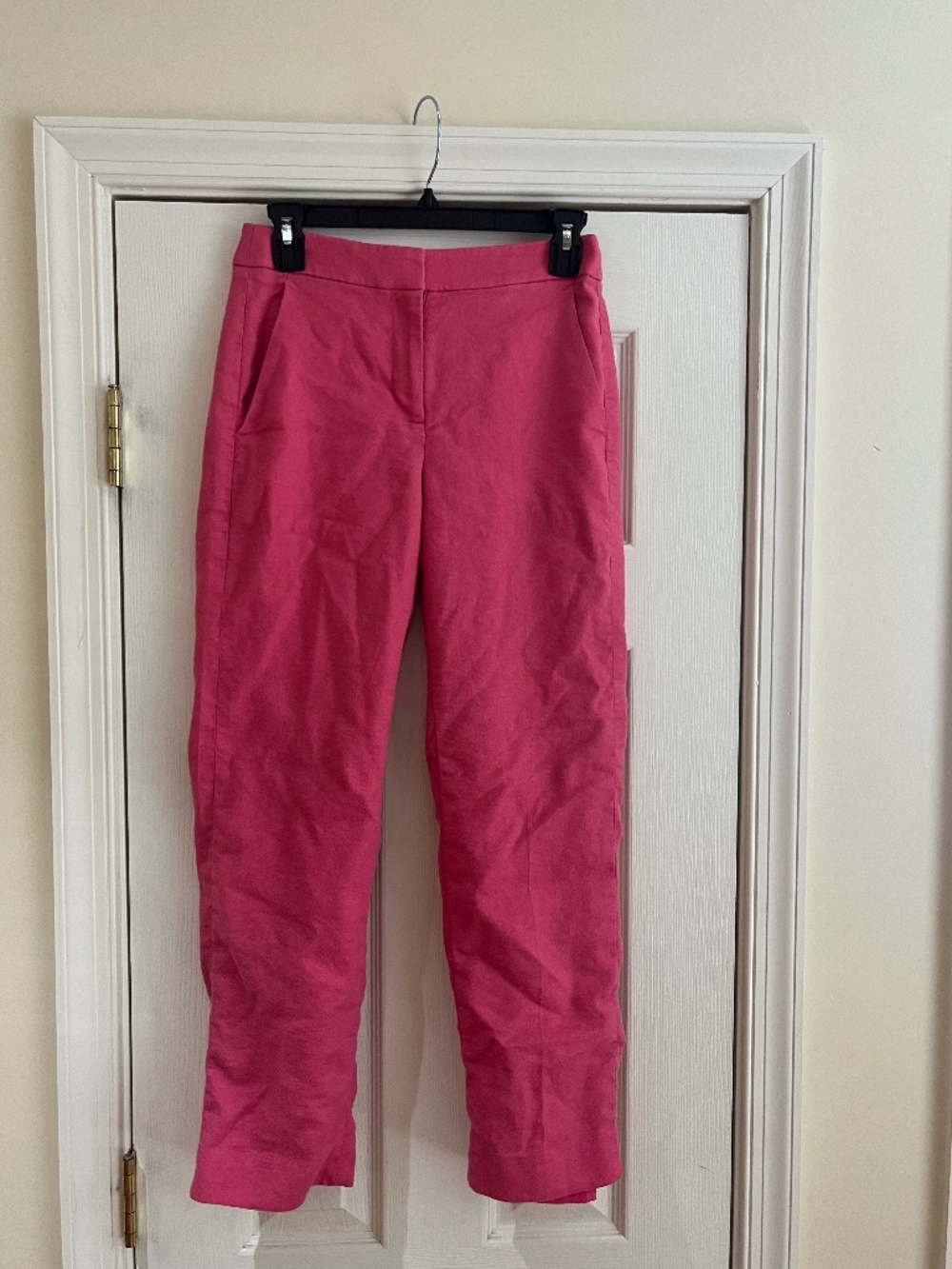 J. Crew Linen Kate Pant Pink